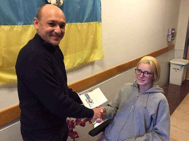 Волонтера Зінкевич нагородили орденом "За оборону країни"