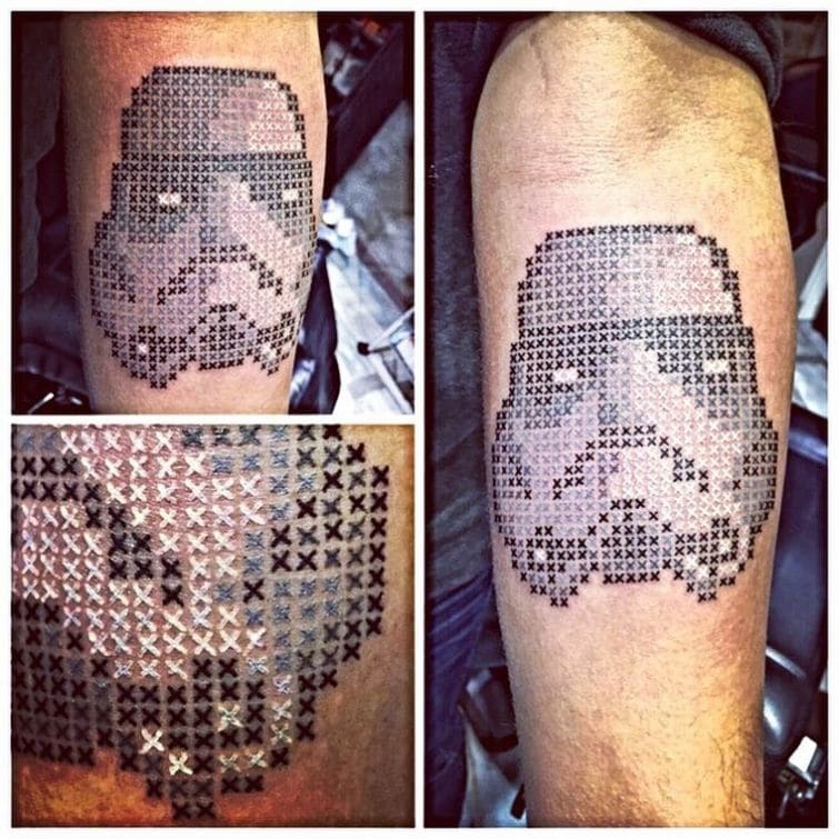 Вязаные татуировки: оригинальные украшения на теле покорили пользователей сети