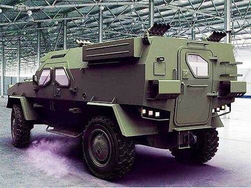В Україні розробили концепт бронеавтомобіля "Хорт": опубліковано фото
