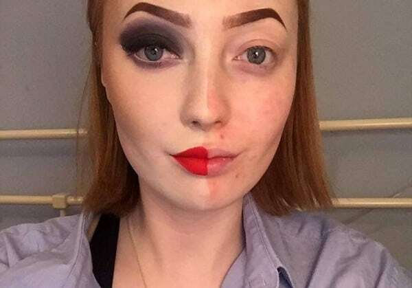 Сила макияжа: неудачный эксперимент девушки из Британии взорвал сеть