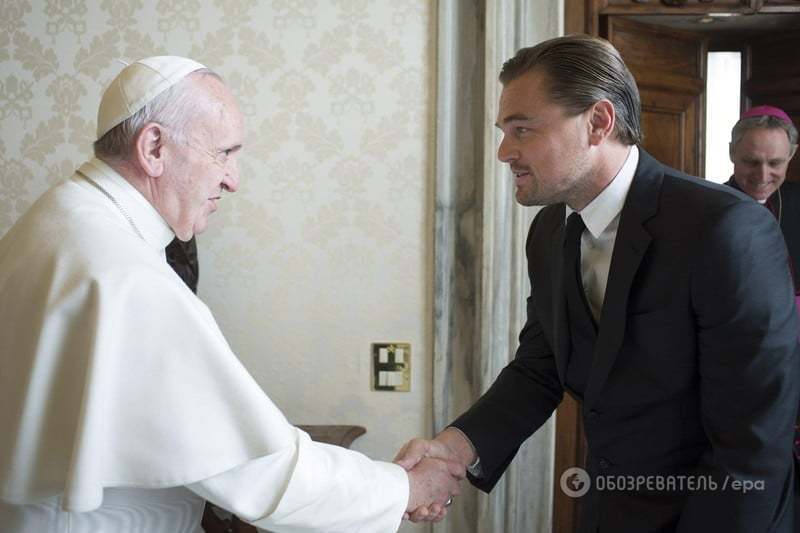 Лео у Ватикані: ДіКапріо обговорив з Папою проблеми екології