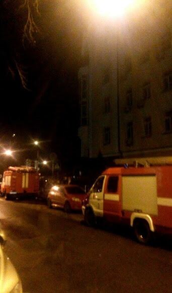 У Києві сталася пожежа в будівлі Головного слідчого управління ГПУ