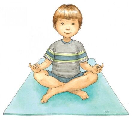 Йога с ребенком: топ-10 иллюстраций для занятий