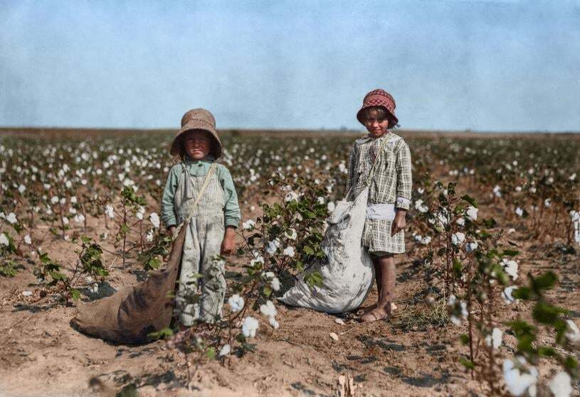 Експлуатація дитячої праці в США: скандальні фото ХХ століття