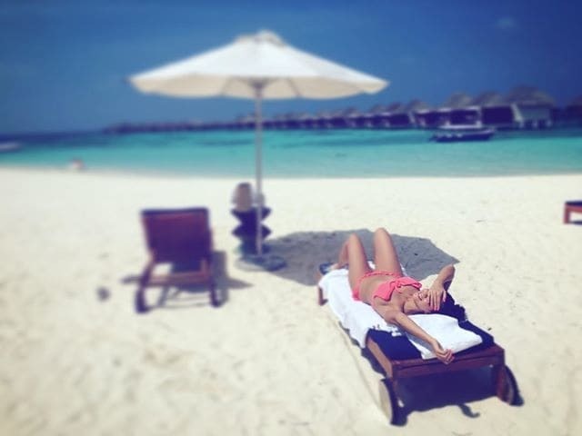 Каменских отправилась загорать на Мальдивы: фото красотки в бикини