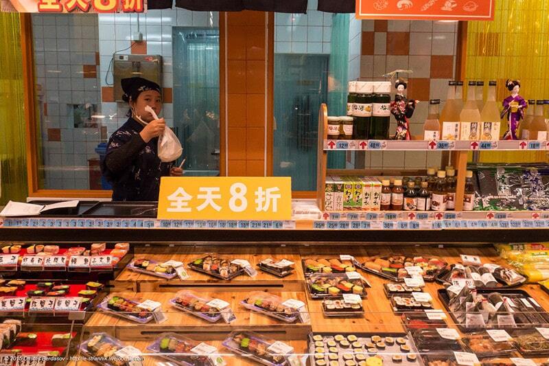Что продается в обычных супермаркетах Китая: удивительный фоторепортаж