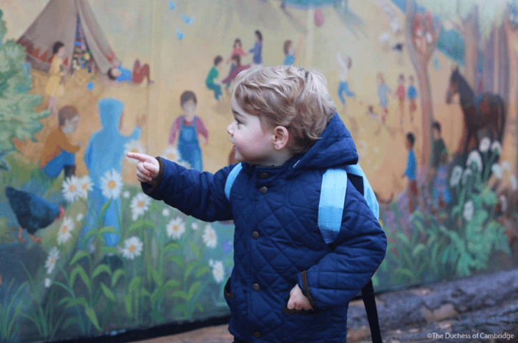 В сети показали новые фото маленького принца Британии
