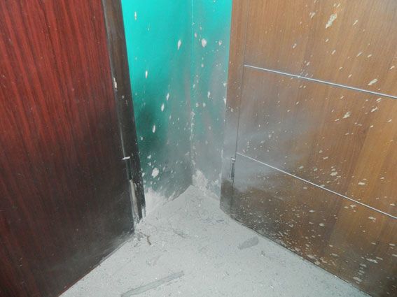 На Полтавщине неизвестные взорвали гранату в подъезде многоэтажки