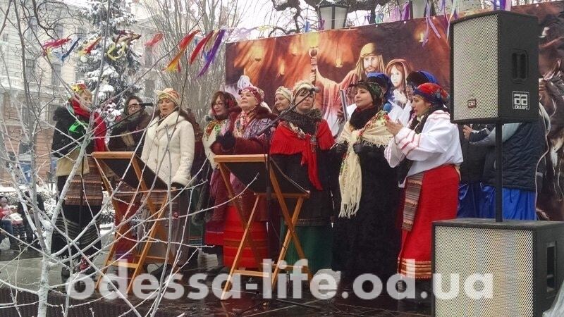 В Одессе стартовал Рождественский фестиваль: опубликованы фото и видео