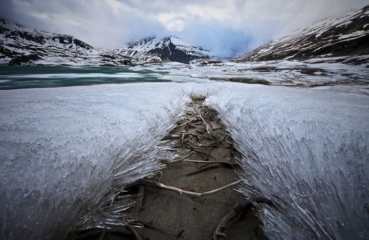 Созданные природой: завораживающие фото ледяных скульптур и узоров