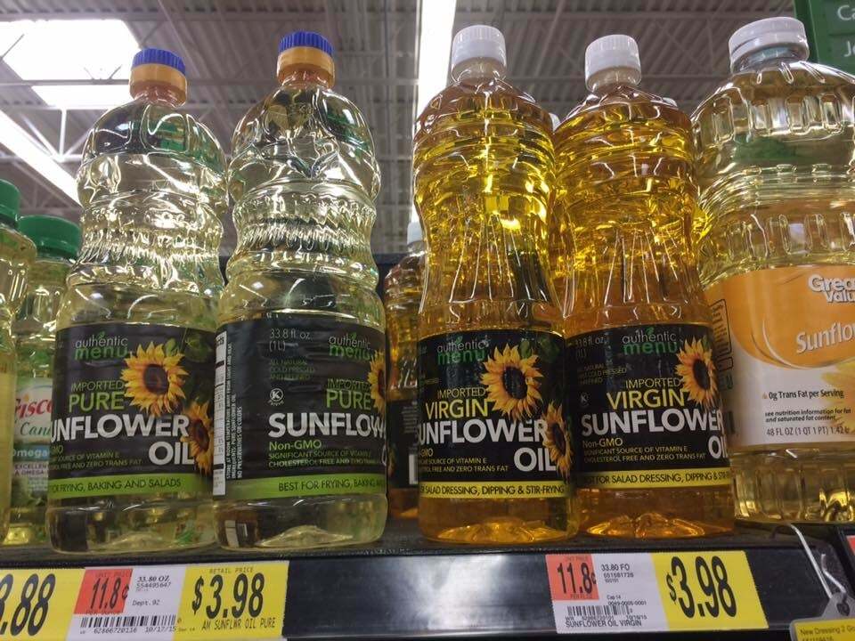Українську соняшникову олію продають у США по $4 за літр: фотофакт