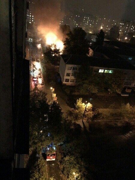 В Киеве на территории школы произошел масштабный пожар – соцсети 