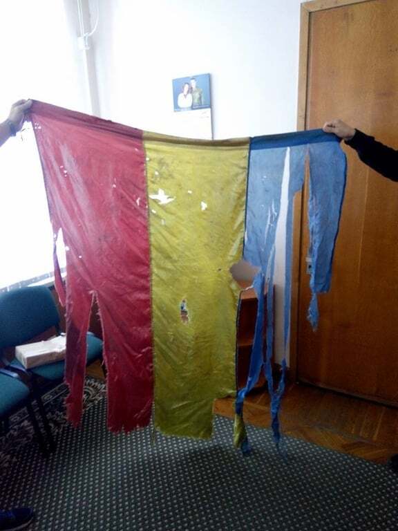 В запорожском музее появится завоеванный в АТО флаг "донских казаков"