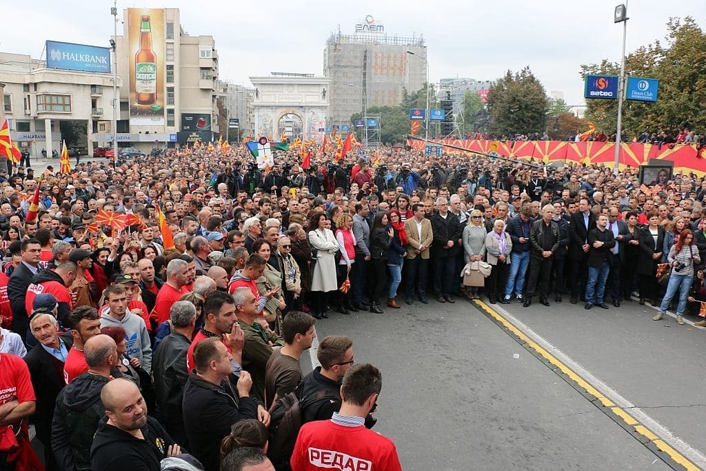 "Борьба продолжается!" В Македонии прошли масштабные протесты против власти