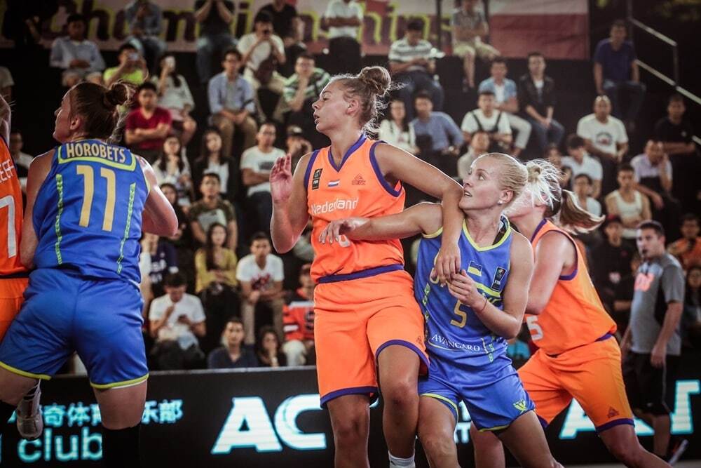 Сборная Украины одержала первую победу на чемпионате мира по баскетболу 3х3