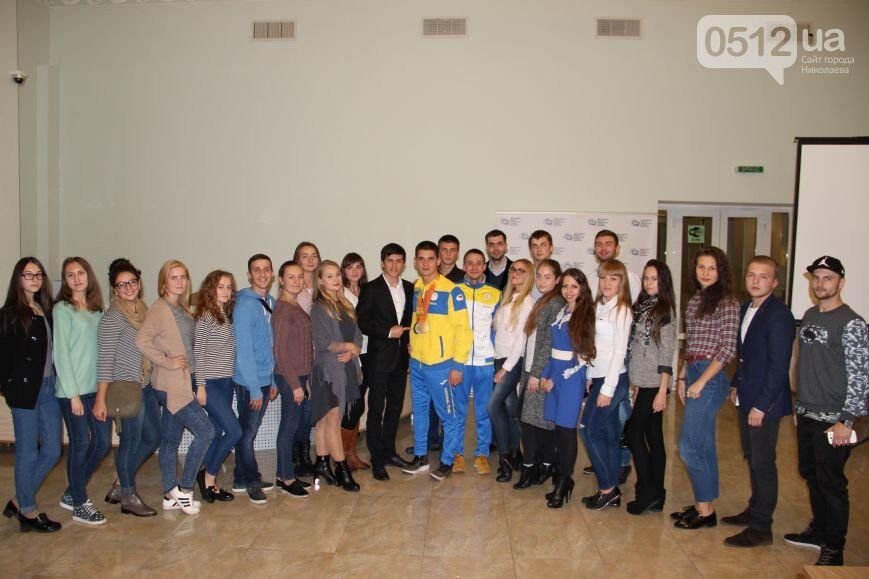 В Николаеве студенты провели встречу с чемпионами Паралимпиады-2016 - фото