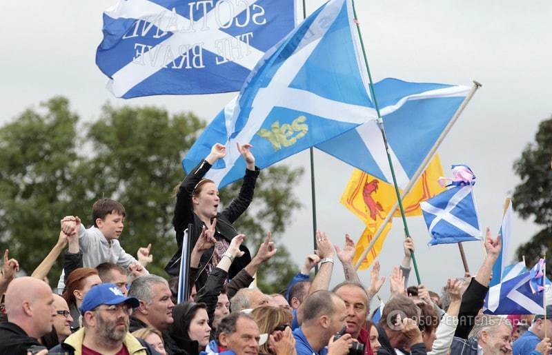 Переглянути питання: в Шотландії анонсований новий референдум про незалежність