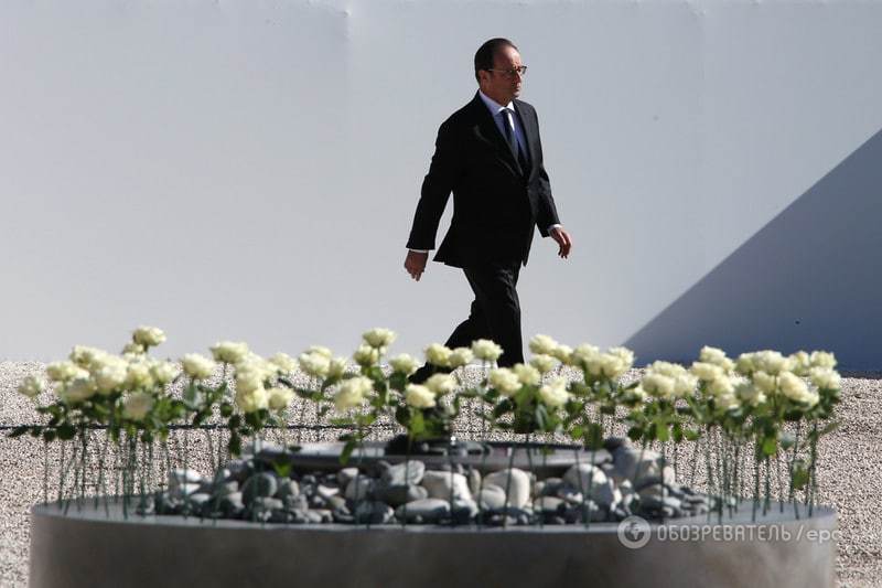 Белые розы для погибших: в Ницце почтили память жертв теракта в День взятия Бастилии. Фоторепортаж