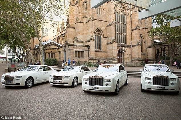 Семиярусный торт и Rolls-Royce: пара из Австралии потратила на свадьбу $150 000