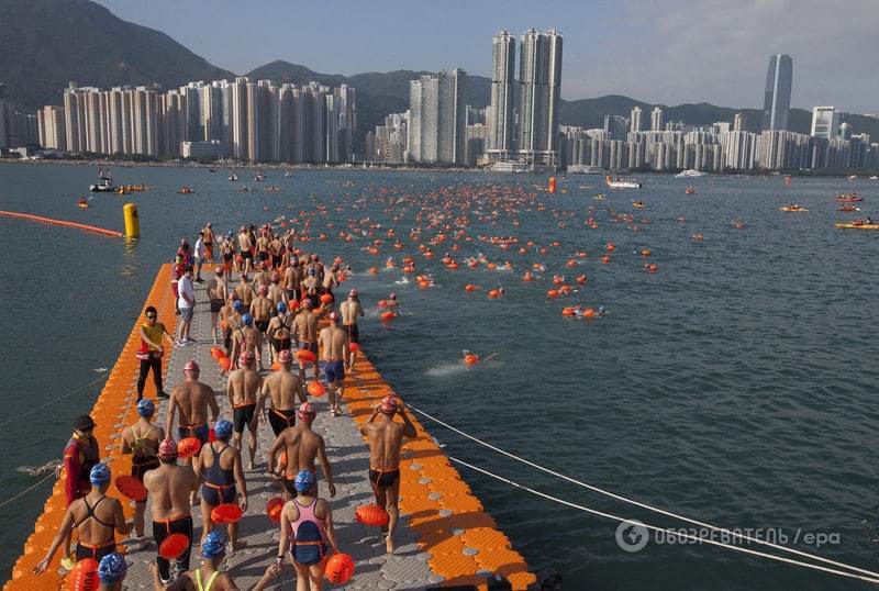 Смерть и реанимация: ежегодный заплыв в Гонконге завершился трагедией