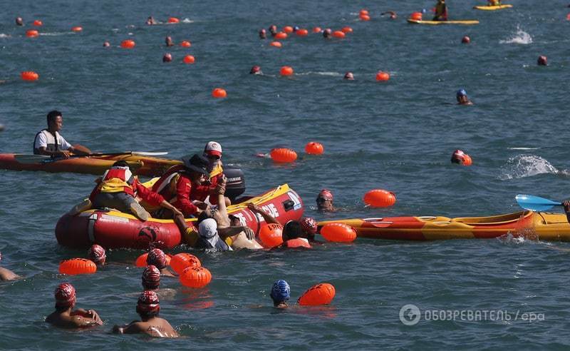 Смерть и реанимация: ежегодный заплыв в Гонконге завершился трагедией