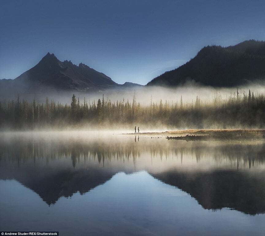 Человек на фоне величия природы: удивительные снимки фотографа из США
