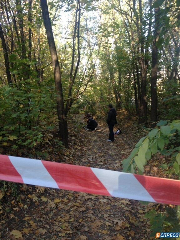 В киевском парке обнаружили тело женщины