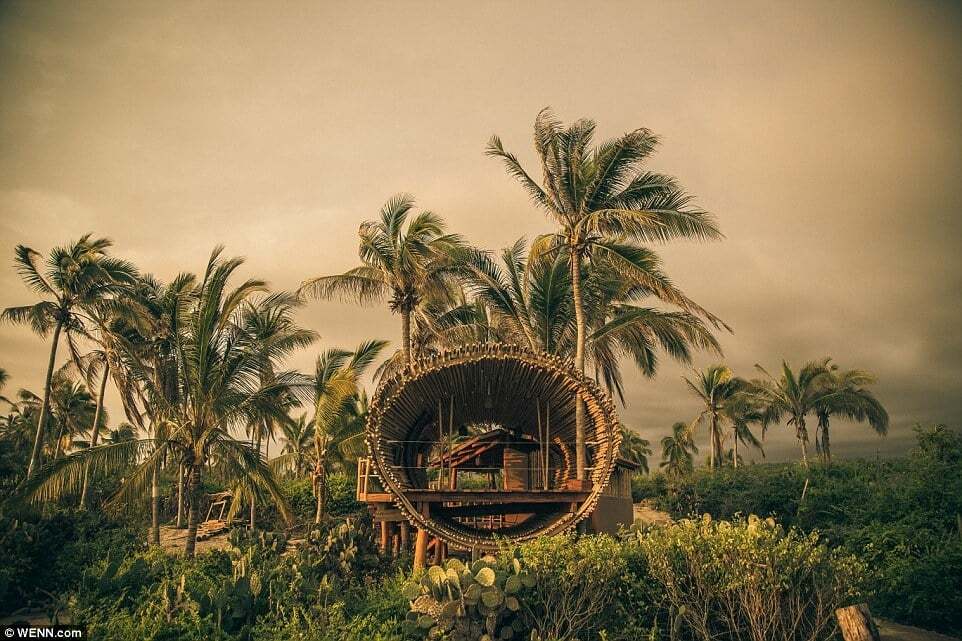 Райское местечко: роскошный бамбуковый дом на дереве