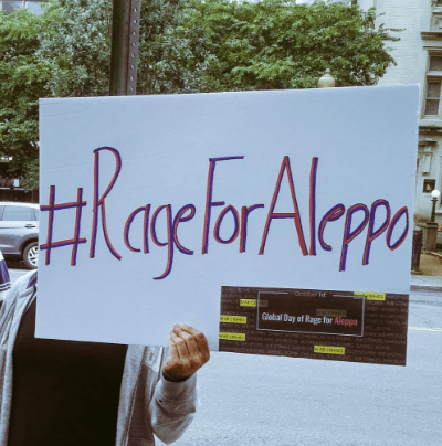 "День гнева за Алеппо": в 26 городах мира вышли на акцию против войны в Сирии. Опубликованы фото