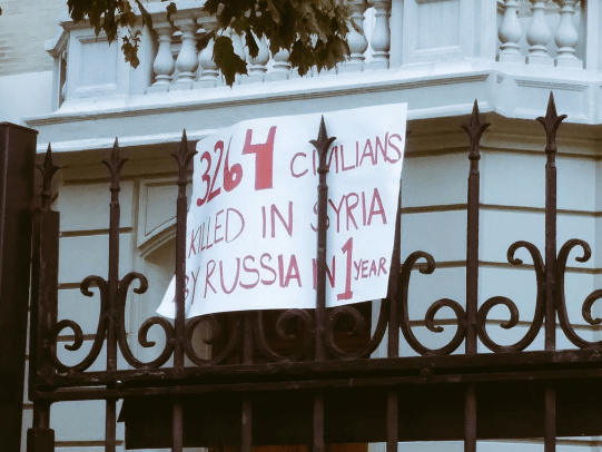 "День гніву за Алеппо": у 26 містах світу вийшли на акцію проти війни в Сирії