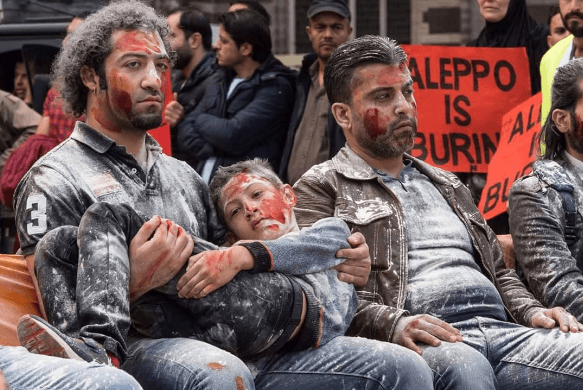 "День гніву за Алеппо": у 26 містах світу вийшли на акцію проти війни в Сирії