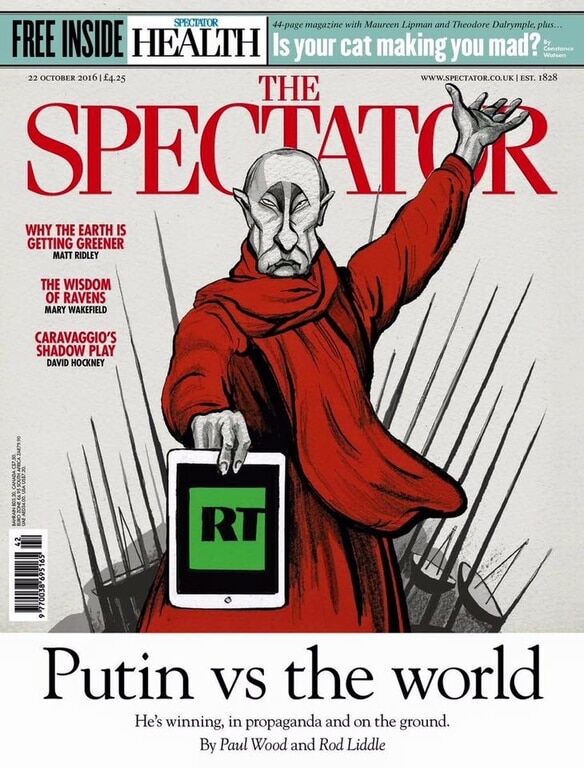 "Опасный безумец": The Spectator потроллил "военный" блеф Путина