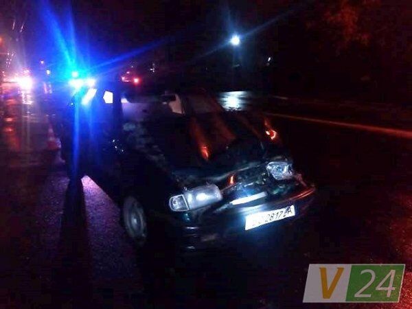 У п'яній ДТП у Луцьку постраждали два авто