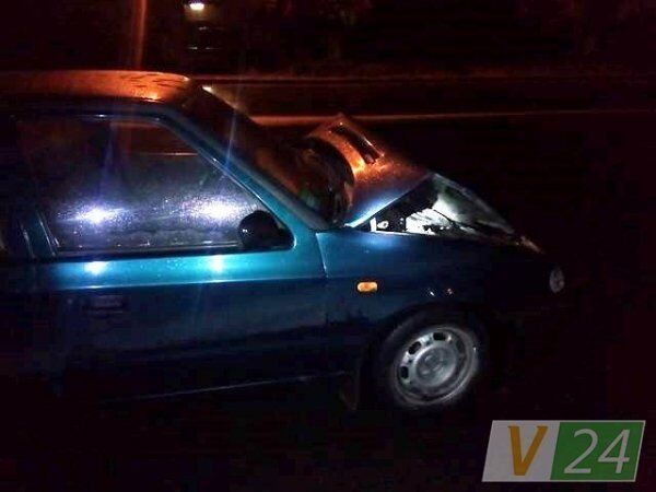 У п'яній ДТП у Луцьку постраждали два авто