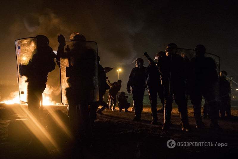 Во Франции начался снос самого большого лагеря беженцев в стране: фоторепортаж