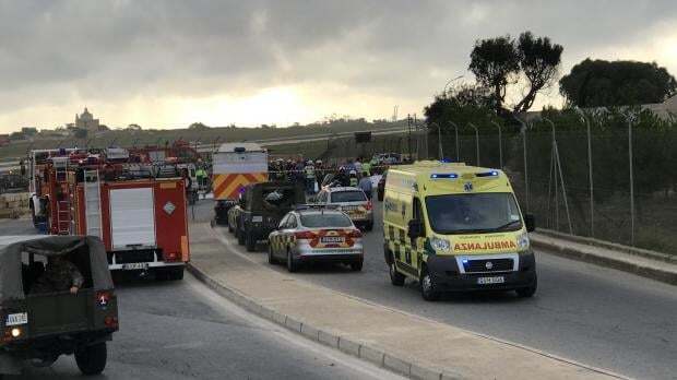 На Мальте разбился самолет: есть жертвы - фото и видео с места ЧП