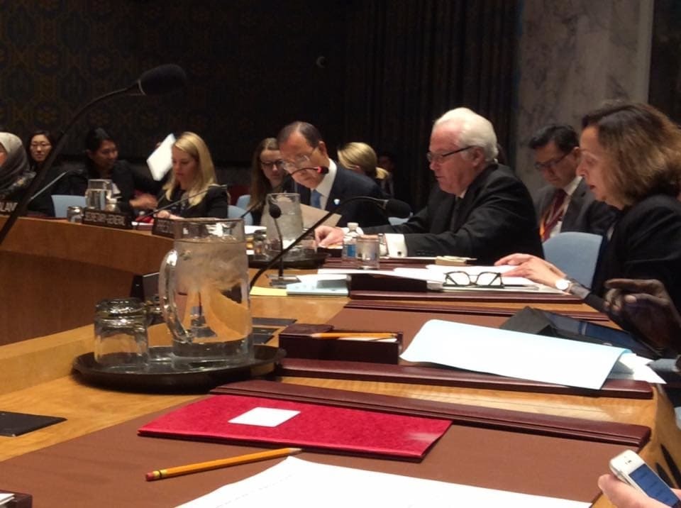 Чуркин перевозбудился за круглым столом в Радбезе ООН - Геращенко