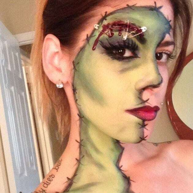 Макияж на Хэллоуин: яркие и оригинальные идеи
