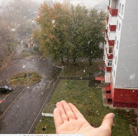 Зима вже близько: в Україні випав перший сніг