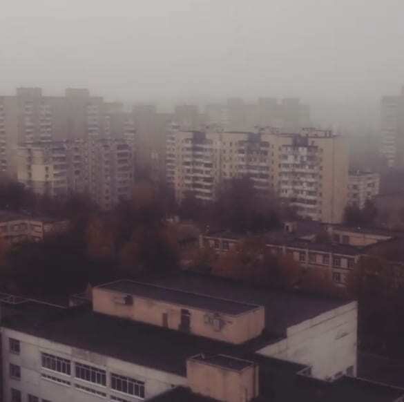До Киева добрался первый снег