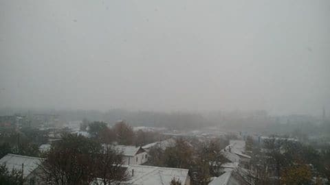 Зима вже близько: в Україні випав перший сніг