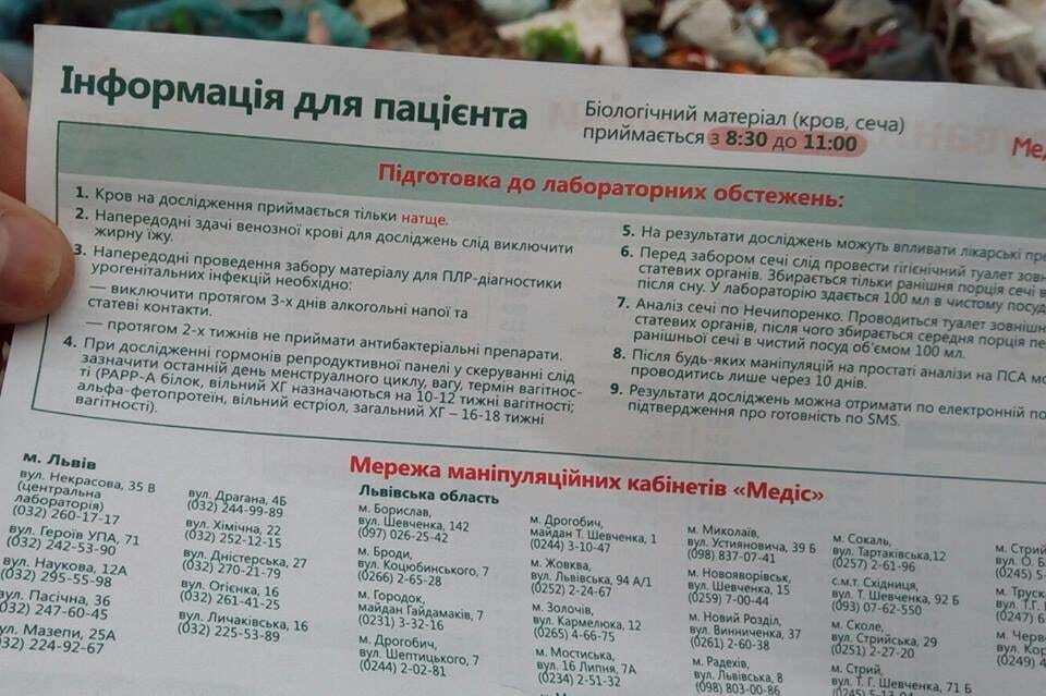 На Житомирщине возле международной трассы выбросили тонны мусора из Львова