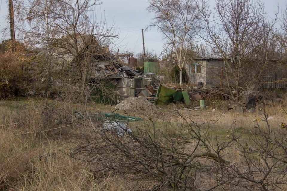 Борьба за Водяное: террористы применили фосфорные боеприпасы. Фотофакт