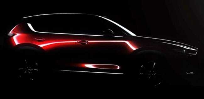 Mazda опубликовала первый тизер кроссовера CX-5