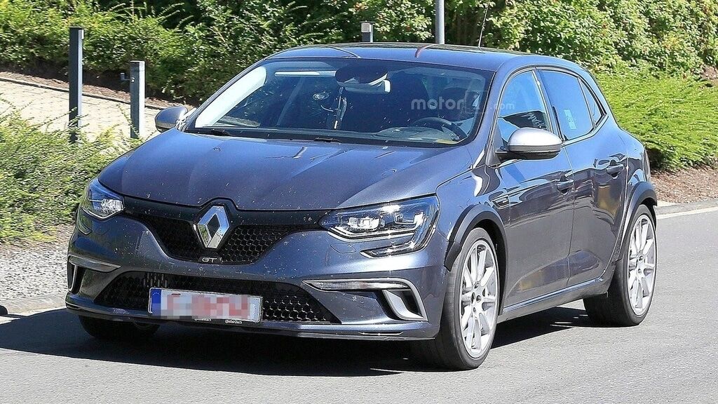 Renault Megane RS оснастят турбированным 2,0-литровым двигателем: фото