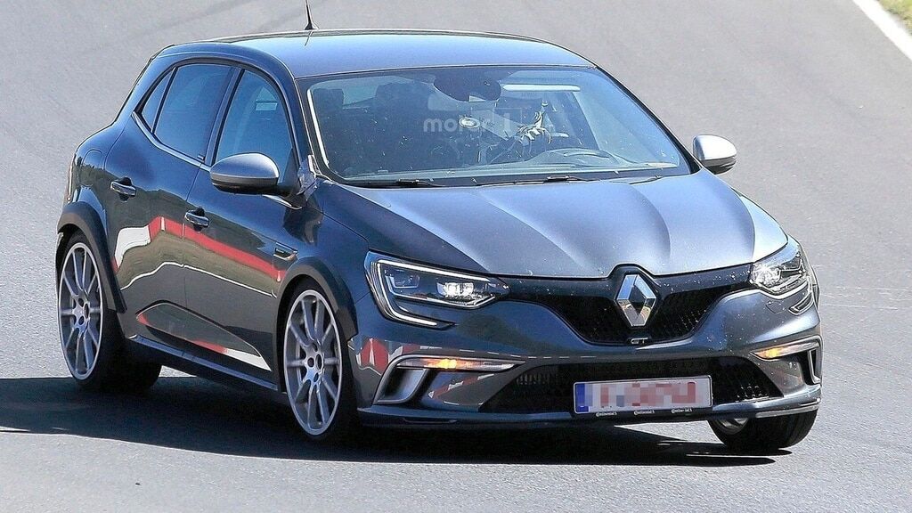 Renault Megane RS оснастят турбированным 2,0-литровым двигателем: фото