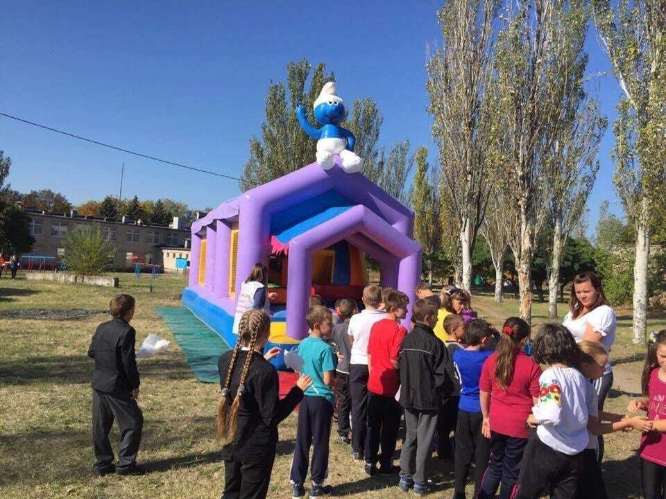 В запорожском селе состоялись Малые олимпийские игры