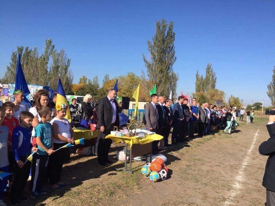 В запорожском селе состоялись Малые олимпийские игры
