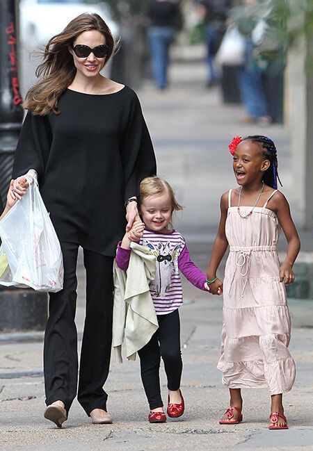 На стиле: яркие выходы в свет приемной дочери Анджелины Джоли и Брэда Питта
