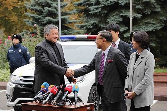 Хорошо и удобно: Аваков рассказал о японской гуманитарке для Нацполиции